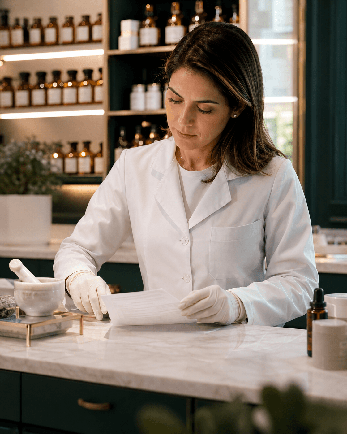 Beatriz Maranhão — Farmacêutica responsável